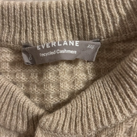 Everlane 100% Recycled Cashmere Sweater – Size XXS – Quiet luxury / Minimalist - Picture 3 of 8